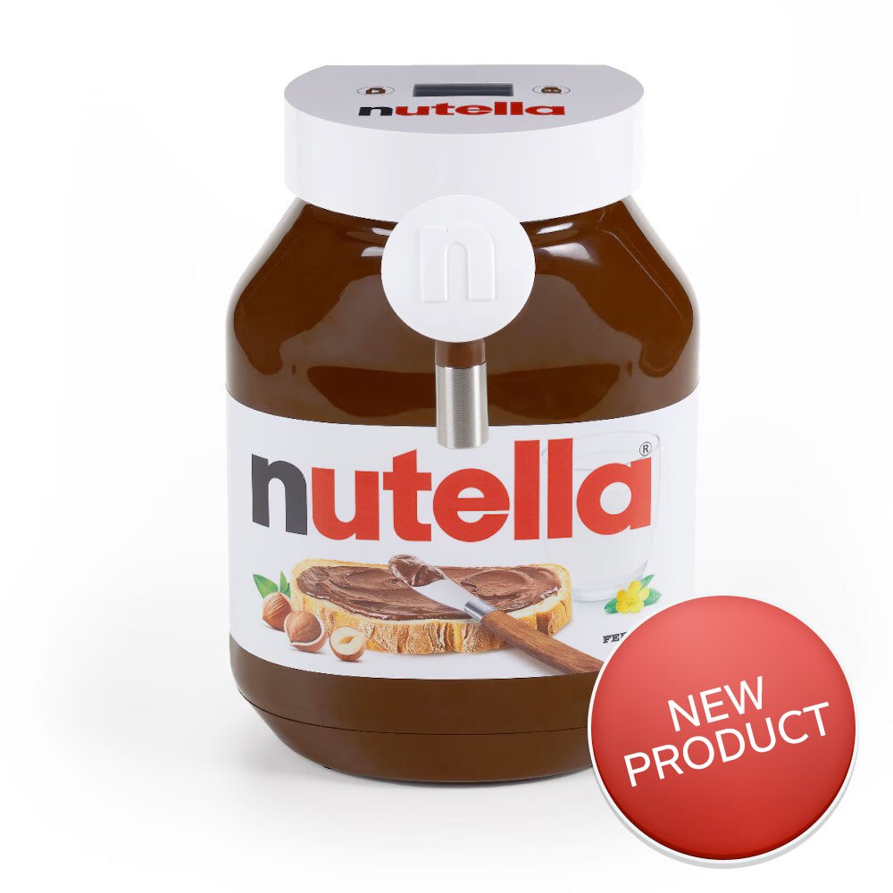 Official Nutella Heated Dispenser With Electronic Pump for 1kg Nutella Cartridges